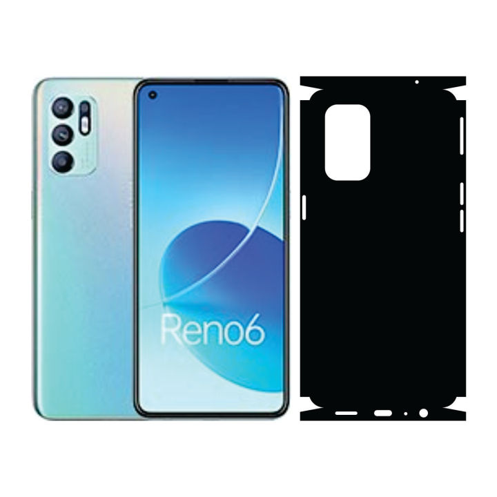 Oppo Reno 6 Back RHINO-0007 Black Sheet Anti-stain Wrap Cover
