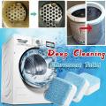 24Pcs Washing Machine Tank Cleaner Washing Machine Cleaner Washer Deep Cleaning Remover Deodorant Detergent Effervescent Tablet. 