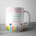 Customized printed mug. 