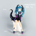 Hatsune Miku hand-made devil miku pressed instant noodles animation anime beauty decoration fashion play box batch. 