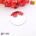Round Silver  Acrylic Waterproof DIY Home Mirror Wall Stickers for Living Room Bedroom Decor - Gift Mall. 