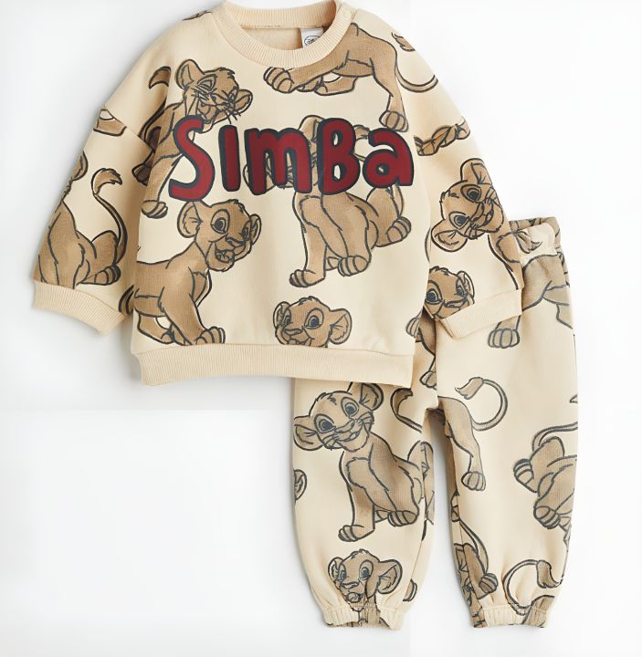 The Lion King Simba kids  sweat shirt and pants