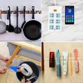 1Pcs Length 5M/3M Double-Sided Super Adhesive Tape, Heavy Duty Double Sided Clear NanoTape for Multipurpose Household Use, Removable Mounting Tape for Easy Item Placement, Strong and Reusable Transparent Gel Tape for Carpets and Posters. 