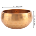 Nepal Handmade Copper Tibetan Bowl Yoga Meditation Chanting and Bowl. 