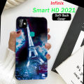 Infinix Smart HD 2021 Back Cover - Eiffal Tower Soft Case Cover. 