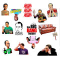 BIG BANG THEORY STICKERS PACK. 