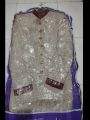High Quality Dulha Sherwani 2025 Sherwani For Groom Sherwani For Dulha Wedding Dress For Baraat Dress And Nikkah Suit With Mathching Groom kullah - Kulla - Turban and Khosa/Khusa/Khussa. 