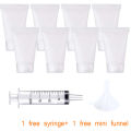 100pcs~10pcs 8ml Empty Mini Travel Tube Cosmetic Small Hand Cream Lotion Containers Bottle. 