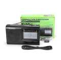 KCHIBO Portable 9 Band World Receiver Radio FM (TV1)/MW/SW1-7. 