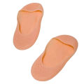 1 Pair Unisex Reusable Silicone Gel Socks Feet Moisturizing  Breathable Elastic Heel Cracked Protector Socks- Foot Skin Care Tools. 