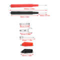 Test Lead Suite P1500 Electronic Digital Multimeter Leads with Crocodile Clips Replaceable Probe Tips Set. 