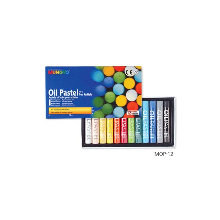 Mungyo Oil Pastels Set of 12 Made In Korea