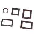 Miniature Picture Frame, 5pcs Exquisite Mini Photo Frame for Dollhouse. 