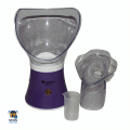 SAFETY SI 02- FACIAL STEAMER - STEAM INHALER FOR BLOCK NOSE & FACIAL USAGE 2 IN 1- PURPLE. 