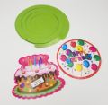 HAPPY BIRTHDAY SPIRALS PACK OF 6 CUTOUTS AND 6 SPIRALS. 