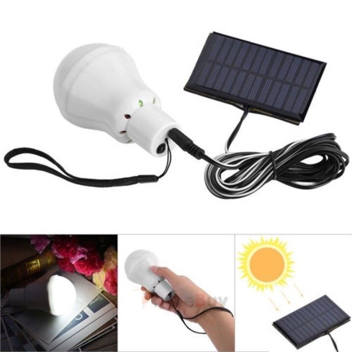 Solar Rechargeable Camping Lights Waterproof High Brightness Led