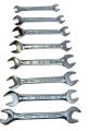 HIGH QUALITY - DOUBLE OPEN END SPANNER SET - 8 PCS - COMBINATION SPANNER SET 6MM - 22MM. 