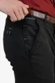 IGNITE Black Smart Stretchable Chino for Men. 