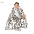 Emergency Survival Blanket Waterproof Heat Reserve Reflective Blanket. 