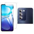 Vivo Y100 4G Glass Protector Polish Screen Tempered + Back Rear Camera Protector 9H Gorilla Flexible Protection For Vivo Y100. 