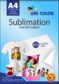 Sublimation Heat Transfer Paper 108Gsm for Polyester T-Shirt Cushion Fabrics Phone Case Printing Design 10sheets. 