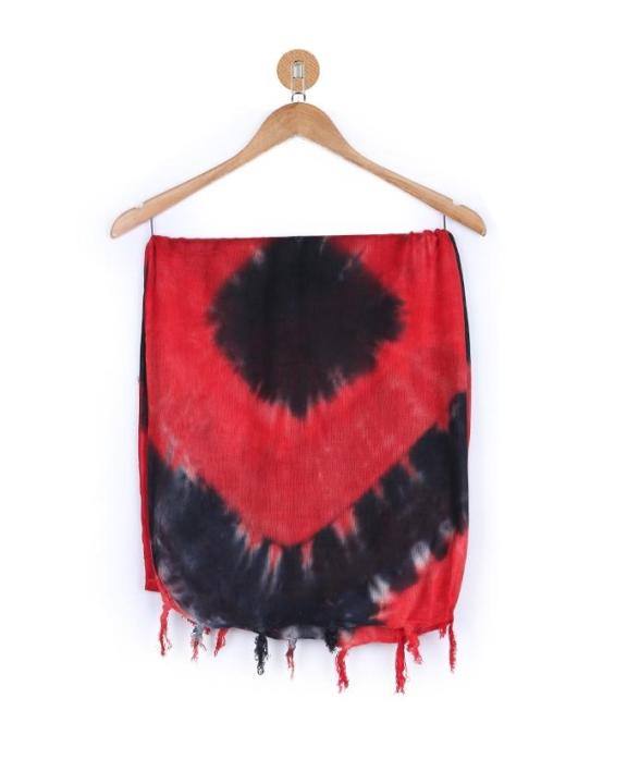 Tie%20and%20Die%20Stole%20for%20Women-Red%20-%20Image%203
