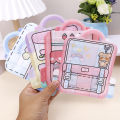 1/6Pcs Snack Bag Cute Cartoon Backpack Jewelry Small Object Storage Pouch Cookies Candy Portable Handbag Festival Gift Bags Jewelry Packing. 