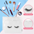 50 Pieces Eyelash Bags Lash Bags for Aftercare Bags (White 7X5Inch). 