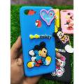 OPPO F9/F9 Pro_Key chain style_Hello Kitty cover_Mickey mouse case_Girls Fancy soft case_OPPO F9/F9 Pro Girls Back cover. 