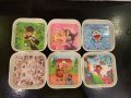 Melamine Plates | Square & Divided Plates | Biryani/Fries/Burger Plates/Tray. 