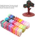 Pack of 12 Color Super Light Clay Air Dry Polymer Modelling Clay With 3 Tools,Kids Art Crafts Best Gift, clay for kids ,Bright and Fun Foam Clay Dough - 12 Color Pack,Creative Art DIY Crafts, Gift for Kids. 