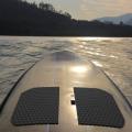Surfboard Deck Traction Board Eva Anti-Skid Pad Adhesive Anti-Skid Deck Pad for Boat Deck,Kayaking,Surfboard,Vertical Paddle Board,Skimboards - White. 