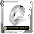 2 Customized Engraved Name Rings, Fashion Jewellery. 