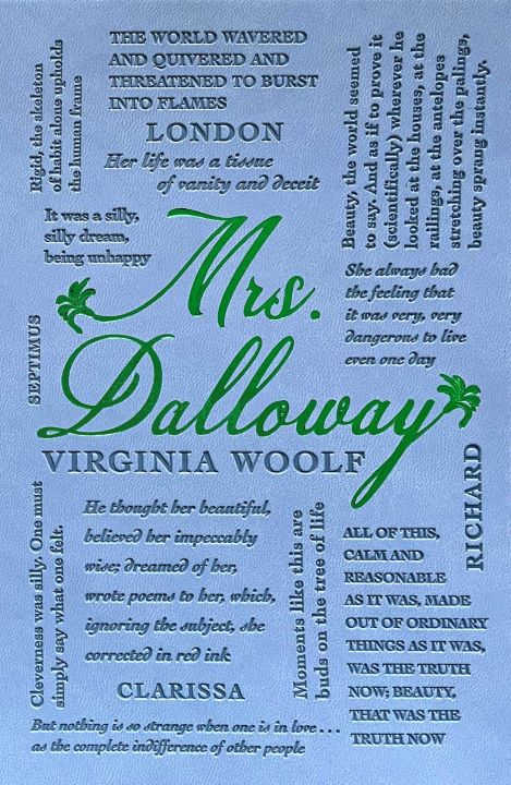 Liberty Books | Mrs. Dalloway (Word Cloud Classics) by Virginia Woolf (100% Original)