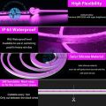 1 Meter DC 12V Purple Neon Flexible Strip Light Rope Light Waterproof For Indoor Outdoor Decoration In Pakistan. 