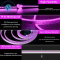 1 Meter DC 12V Purple Neon Flexible Strip Light Rope Light Waterproof For Indoor Outdoor Decoration In Pakistan. 