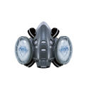PPE PLUS TPE/ABS/PP Material Welding Painting Half Face Gas Mask with Safety Glasses. 