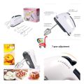 Electric Beater High Speed Hand Mixer Egg Beater For Cake Making and Whipping Cream with 7 Speed Control. 