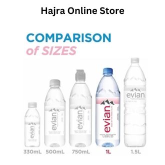 Evian water | mineral water | Evian Natural Mineral Water 1L – Pure, Refreshing Hydration | Pure Mineral Water