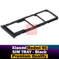 Xiaomi Redmi 9c SIM Tray Sim Jacket Sim Slot Sim Door For Redmi 9c - Black. 