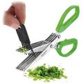 Vegetable & Fruit Cutter With 5 Layer Scissors Kitchen Utensils. 