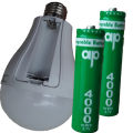 Rechargeable Emergency Led light With two Rechargeable batteries. 