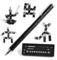 2 in 1 Magnetic Fidget Pen Toy Sculpture Building Blocks Pen Creative DIY Desktop Decoration Decompression Magnetic Touch Pen. 