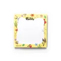 Cute Aesthetic Tear Off Notepads | Cute Stationery | Pocket Size 4x4" | Floral, Aesthetic Scenery, BTS Themed Notepad. 