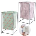 Dirty Clothes Laundry Basket Bamboo Detachable Home Waterproof Laundry Basket. 