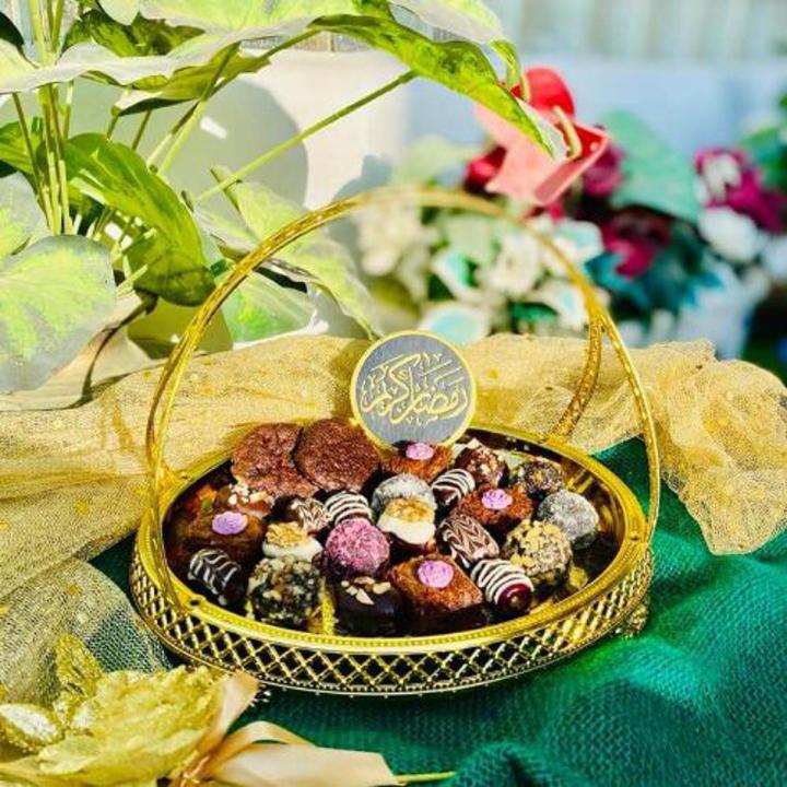 Rasam Tray For Nikkah,Rasam Sweets Tray.,Wedding Tray,Golden Tray/Golden Holder Tray / Wedding /Nikkah Tray Wedding Tray/Flower Tray basket/Mithai sweets, candy Gajra tray
