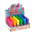 1 Pcs CUTE NAIL POLISH HIGHLIGHTER BOTTLE MINI PEN. 
