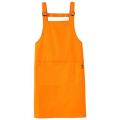 Kitchen Waterproof Apron - Yellow & Orange. 