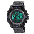 Kak Sports Waterproof Electronic Digital Pointer Stopwatch Luminous Wrist Watch. 