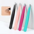 Stainless Steel Eyebrow Tweezers Makeup Tool Pincer Clips for Face Hair Removal Beauty Makeup. 